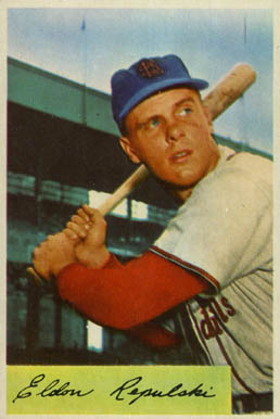 1954 Bowman Rip Repulski #46 Baseball Card