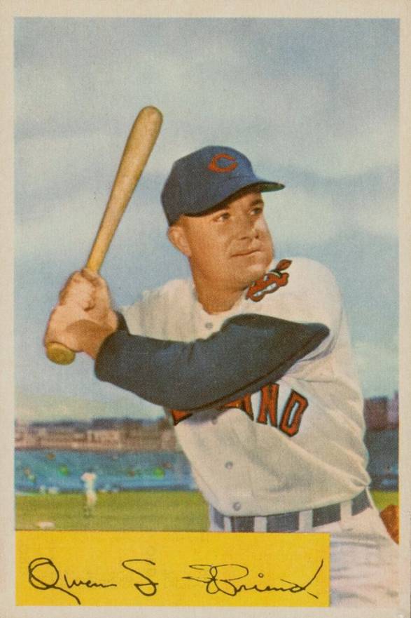 1954 Bowman Owen Friend #212b Baseball Card