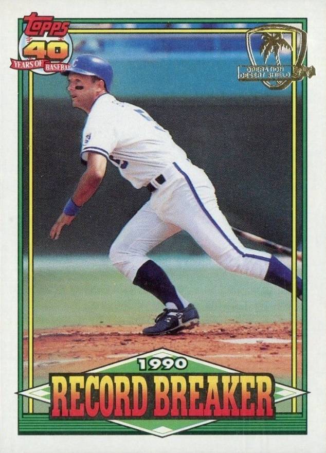 1991 Topps Desert Shield George Brett #2 Baseball Card
