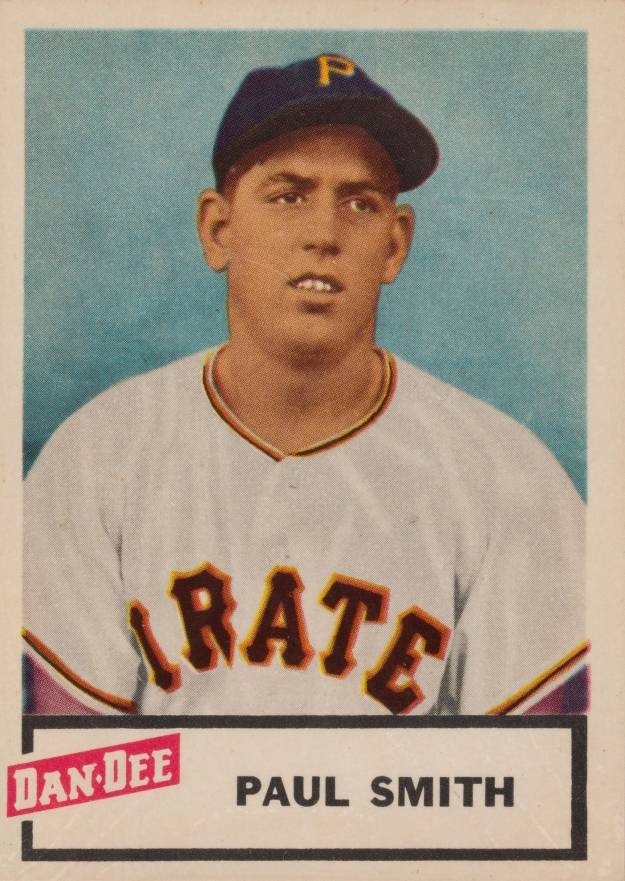 1954 Dan-Dee Potato Chips Paul Smith #23 Baseball Card