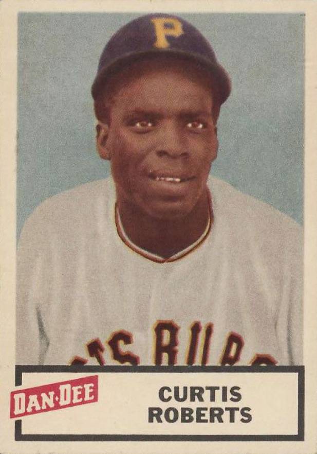 1954 Dan-Dee Potato Chips Curtis Roberts #20 Baseball Card