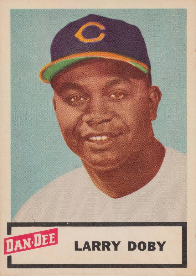1954 Dan-Dee Potato Chips Larry Doby #4 Baseball Card