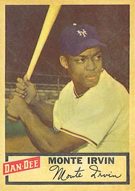 1954 Dan-Dee Potato Chips Monte Irvin #13 Baseball Card