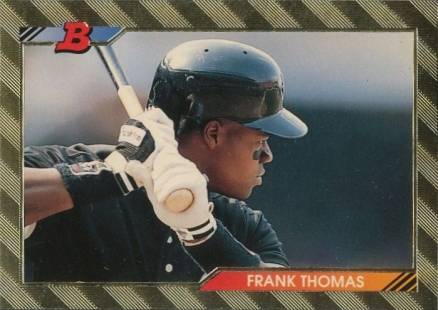 1992 Bowman Frank Thomas #551 Baseball Card