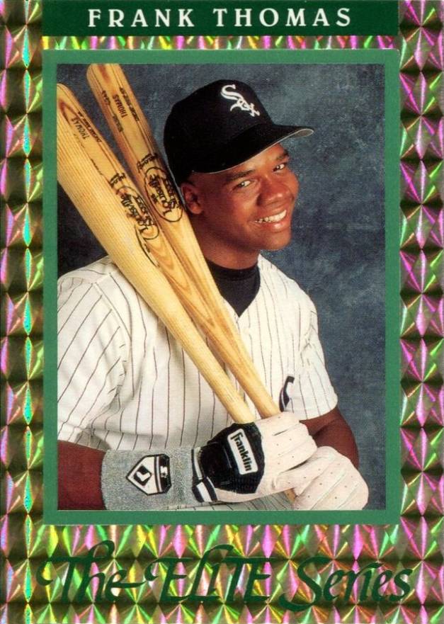 1992 Donruss Elite Frank Thomas #18 Baseball Card