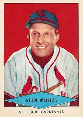 1954 Red Heart Dog Food Stan Musial #23 Baseball Card