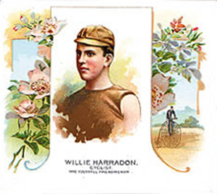 1889 Allen & Ginter Willie Harradon #22 Other Sports Card
