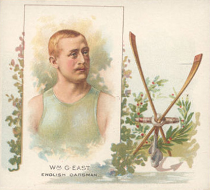 1889 Allen & Ginter Wm. G. East #14 Other Sports Card