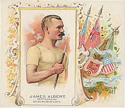 1889 Allen & Ginter James Albert #1 Other Sports Card