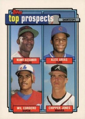 1992 Topps Top Prospects #551 Baseball Card