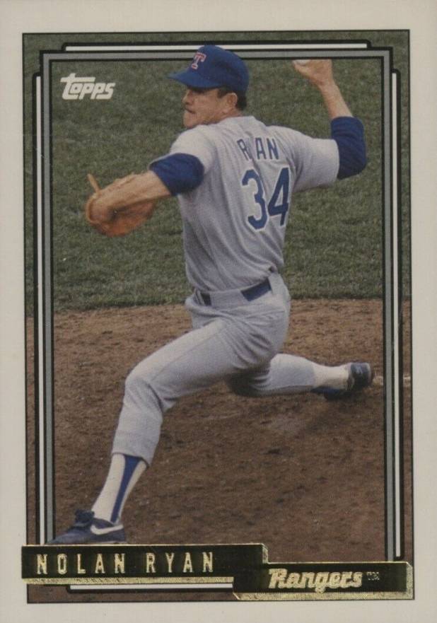 1992 Topps Nolan Ryan #1 Baseball Card