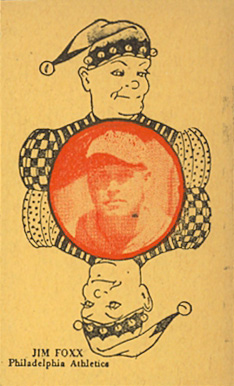 1927 Strip Card Jim Foxx # Baseball Card