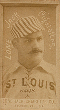 1887 Lone Jack St. Louis Browns Welsh. # Baseball Card