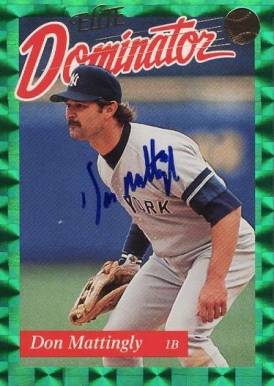 1993 Donruss Elite Dominator Don Mattingly #6 Baseball Card