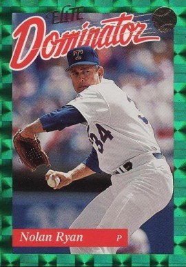 1993 Donruss Elite Dominator Nolan Ryan #10 Baseball Card