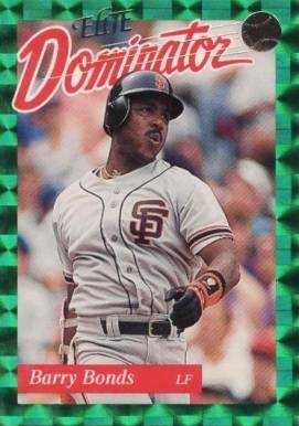 1993 Donruss Elite Dominator Barry Bonds #16 Baseball Card