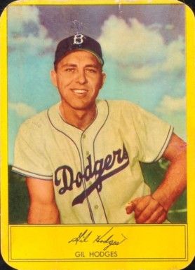 1954 Stahl-Meyer Franks Gil Hodges # Baseball Card