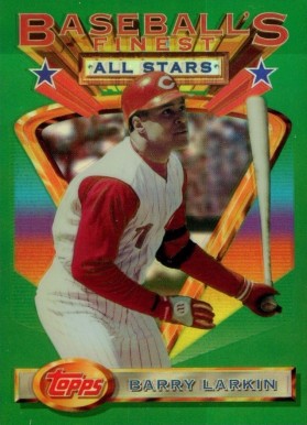 1993 Finest Barry Larkin #114 Baseball Card