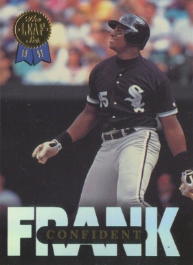 1993 Leaf Frank Thomas Frank Thomas #4 Baseball Card