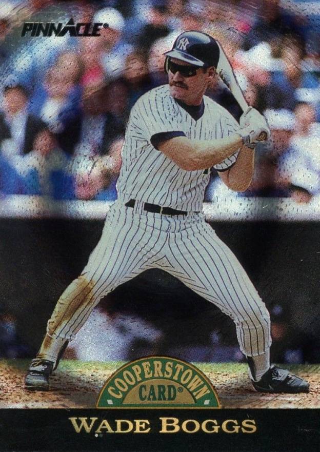 1993 Pinnacle Cooperstown Wade Boggs #13 Baseball Card