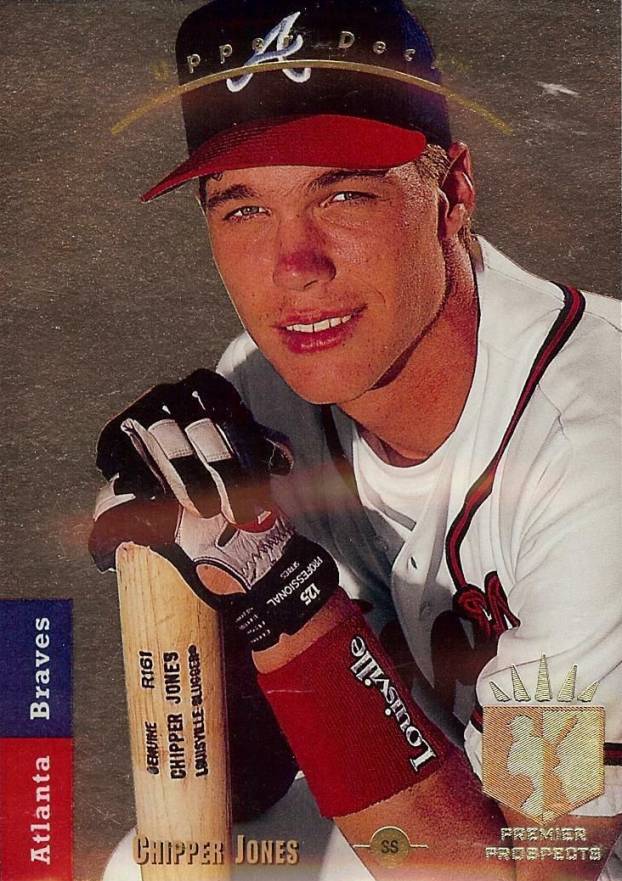 1993 SP Chipper Jones #280 Baseball Card