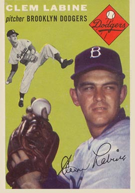 1954 Topps Clem Labine #121 Baseball Card