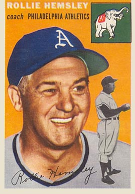 1954 Topps Rollie Hemsley #143 Baseball Card