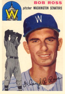 1954 Topps Bob Ross #189 Baseball Card