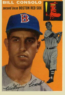 1954 Topps Billy Consolo #195 Baseball Card