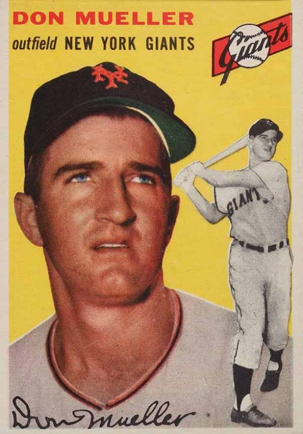 1954 Topps Don Mueller #42 Baseball Card
