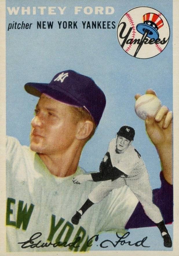 1954 Topps Whitey Ford #37 Baseball Card