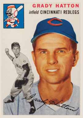 1954 Topps Grady Hatton #208 Baseball Card