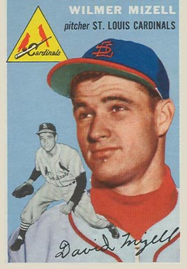 1954 Topps Wilmer Mizell #249 Baseball Card