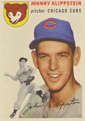 1954 Topps Johnny Klippstein #31 Baseball Card
