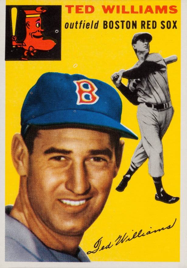 1954 Topps Ted Williams #250 Baseball Card