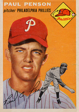 1954 Topps Paul Penson #236 Baseball Card