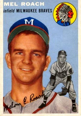 1954 Topps Mel Roach #181 Baseball Card