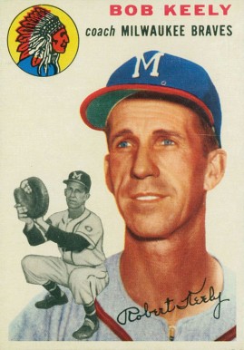 1954 Topps Bob Keely #176 Baseball Card