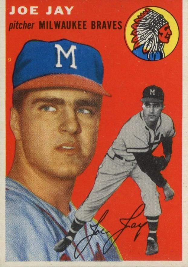 1954 Topps Joe Jay #141 Baseball Card