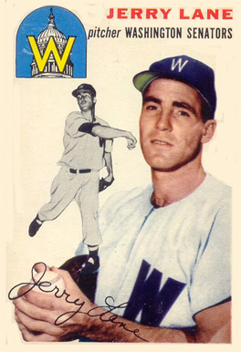 1954 Topps Jerry Lane #97 Baseball Card