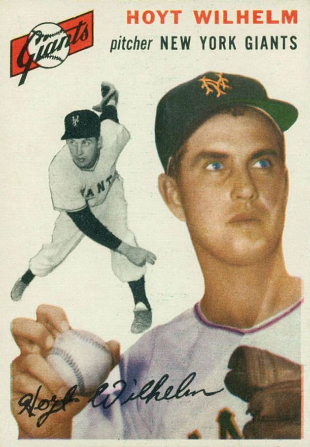 1954 Topps Hoyt Wilhelm #36 Baseball Card