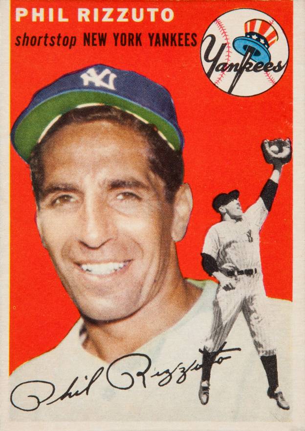 1954 Topps Phil Rizzuto #17 Baseball Card