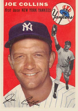 1954 Topps Joe Collins #83 Baseball Card