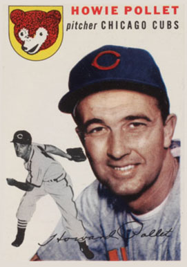 1954 Topps Howie Pollet #89 Baseball Card