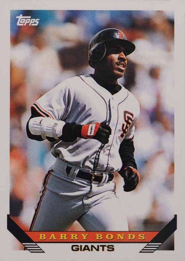 1993 Topps Traded Barry Bonds #1T Baseball Card