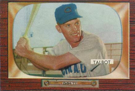1955 Bowman Bob Talbot #137 Baseball Card