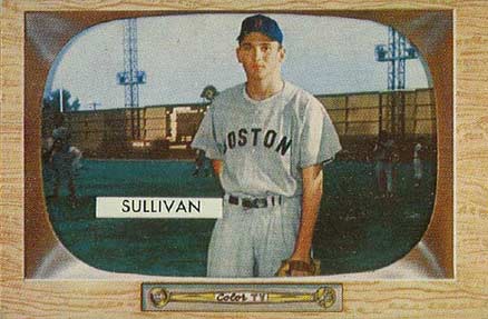 1955 Bowman Frank Sullivan #15 Baseball Card
