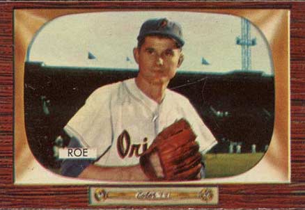 1955 Bowman Preacher Roe #216 Baseball Card