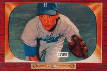 1955 Bowman Billy Loes #240 Baseball Card