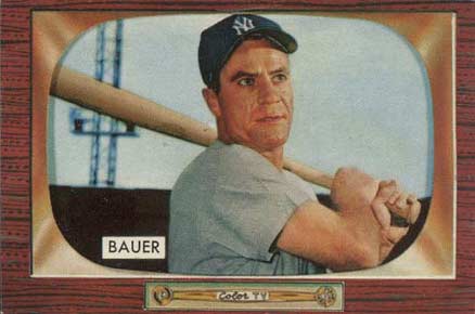 1955 Bowman Hank Bauer #246 Baseball Card